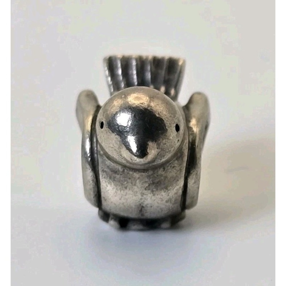 Pandora Bird Charm 925 ALE Sterling Silver Little Bird Animal Bead - Picture 2 of 8